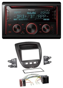 Pioneer 2DIN DAB MP3 Bluetooth USB CD Autoradio für Citroen C1 Toyota Aygo Peuge - Bild 1 von 6