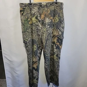 Mossy Oak Field Staff Mens Cargo Hunting Pants Size XL Breakup Camo - Picture 1 of 5