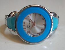 Women's number dial silver finish Blue color fashion bangle casual/dressy  watch