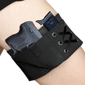 Women Holster Lady Anti-Slip Leg Gun Concealed Carry Garter Thigh Pistol Holster - Picture 1 of 20