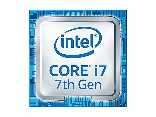 50PCS  Intel Core i7 7th Gen Sticker Case Badge Genuine USA Lot Wholesale OEM  - Image 1 of 1