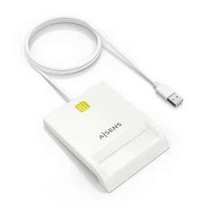 AISENS DNIE WHITE SMART CARD READER - Afbeelding 1 van 4