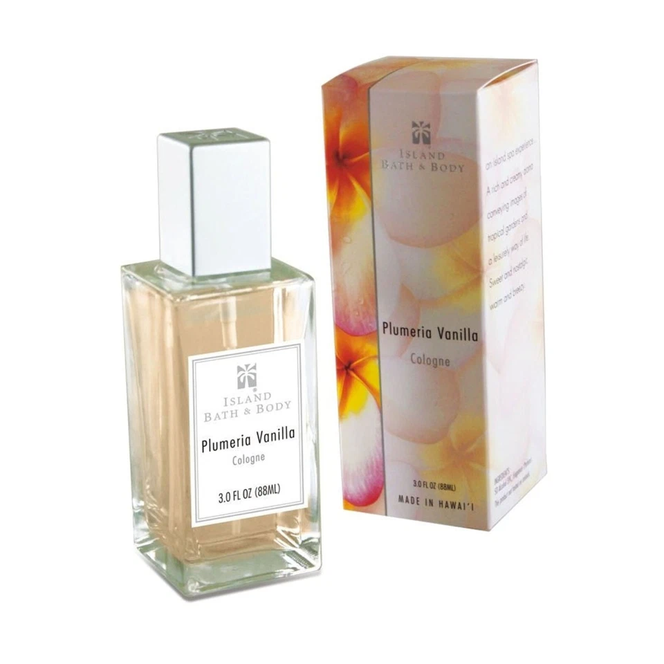 Island Bath And Body Hawaiian Plumeria Vanilla Colonia 3 fl oz de Maui, Hawaii Foto 1 de 1