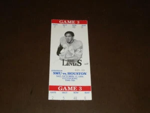 1994 HOUSTON AT SMU COLLEGE FOOTBALL BIGLIETTO COMPLETO INUTILIZZATO EX COME NUOVO - Foto 1 di 2