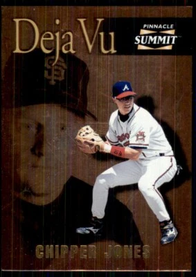 1996 Pinnacle Summit #161 Chipper Jones Matt Williams Giants Braves - Image 1 of 2