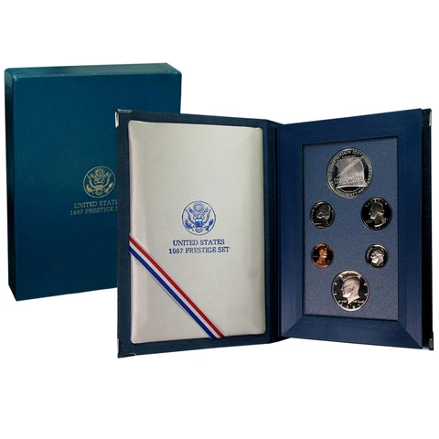 1987 US Mint Prestige Set Cover