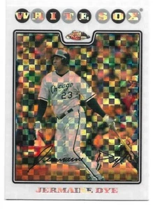 Jermaine Dye 2008 Topps Chrome Xfractor #76 Chicago White Sox - Bild 1 von 2