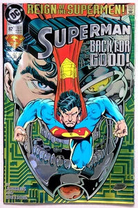 Superman #82 Vol 2 Chromium Variant - DC Comics - Dan Jurgens - Brett Breeding - Picture 1 of 2