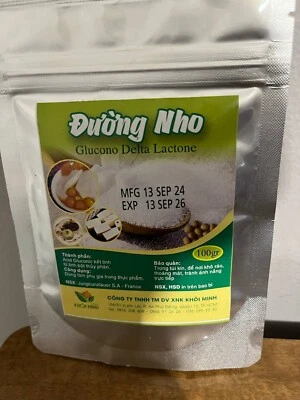 Glucono Delta Lactone -GDL- Duong Nho by Khoi Minh- Food Grade Tofu Coagulant - Image 1 of 4