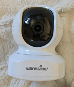Wansview Q5 White 1080P HD Motion Detection Wireless Security Camera with Alexa - Picture 1 of 3