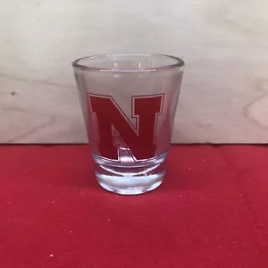 letter N Shot Glass red letter - Picture 1 of 1
