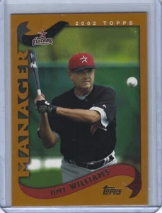 Topps Traded Jimy Williams #107 2002 impresión corta SP - Imagen 1 de 1