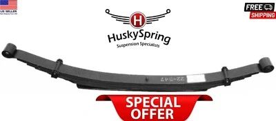 Nuevo paquete de 9 resortes de hoja HUSKY traseros 56" para Chevy GMC con bujes Foto 1 de 4