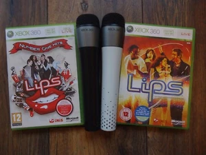 Xbox 360 LIPS KARAOKE BUNDLE Lips & Number One Hits **80 TOP SONGS!!** - Bild 1 von 1