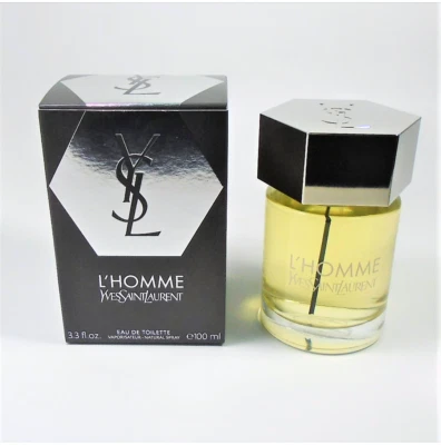 L'Homme by Yves Saint Laurent EDT For Men 3.3 oz - 100 ml *NEW IN SEALED BOX* - Image 1 of 3