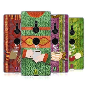 HEAD CASE DESIGNS KNITTED SWEATER PATTERNS SOFT GEL CASE FOR SONY PHONES 1 - Picture 1 of 11