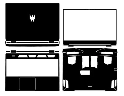 Carbon Sticker Skin Cover for Acer Predator Helios 300 PH315-55 15" 2023 Laptop - Image 1 of 4