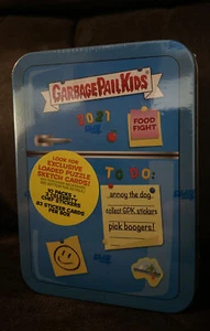 2021 Topps Garbage Pail Kids Series 1 Food Fight Blaster Box Blue Tin - Picture 1 of 5