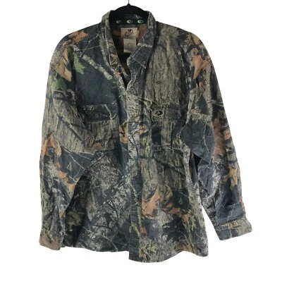 Mossy Oak Mens Limbhanger Ripstop Shirt Button Down Camouflage Hunting XL - Image 1 of 3