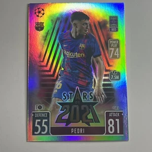 Topps Match Attax Extra 2021-22 - Pedri Stars of 2021 STA 6 - Picture 1 of 2
