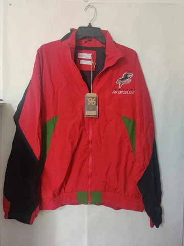 Dallas Burn FC Dallas Mitchell And Ness Full Zip Windbreaker Jacket Size XL Cover