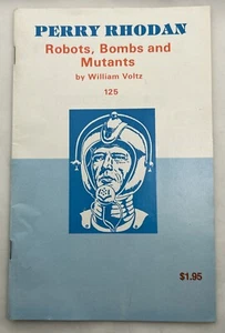 Vtg Perry Rhodan Master Publications 125 Robots  William Voltz OOP Sci Fi - Picture 1 of 3