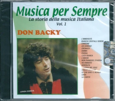 Don Backy - I Successi (2000) CD NUOVO  L'immensità. Casa bianca. Canzone Poesia - Bild 1 von 2