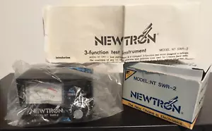 Newtron Modell NT SWR-2 SWR & Leistungsmessgerät, 100 Watt max, verstellbar Korea - Bild 1 von 14