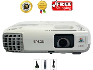 Epson PowerLite 965H 3LCD Projecteur 3500 Lumens Cinema HD HDMI W/Télécommande - Photo 1/10
