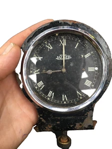 Vintage 1930's British Jaeger Car Clock with Mount and Bracket . - Picture 1 of 7