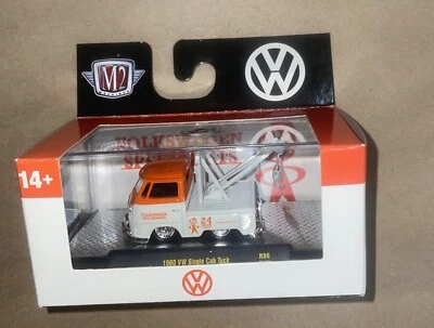 M2 Machines  1960 VW Single Cab Truck R96 Orange White 2024 Vhtf Target - Image 1 of 4
