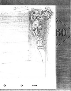 Pinocchio Disney seltene Animation Layout Fotokopie 017 - Bild 1 von 1