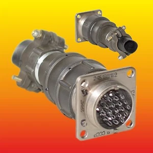 19 PIN 2RMG TIPO RUSSO CONNETTORE PANNELLO CAVO IMPERMEABILE 63A 560V CANNONE - Foto 1 di 2