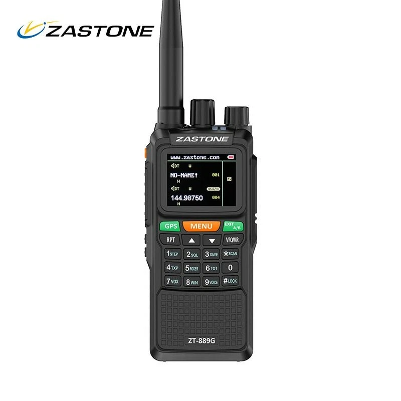 Zastone 889G GPS Walkie Talkie 10W 999CH 3000mAh UHF 400-520 / VHF136-174MHz  - Image 1 of 1