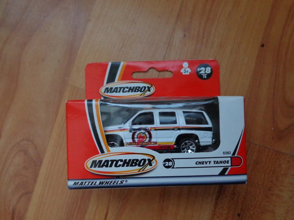 VINTAGE MATCHBOX #28 CHEVY TAHOE CAR DIECAST MODEL BOXED - Image 1 of 1