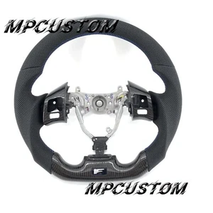 Real Carbon Fiber Steering Wheel fit For Lexus IS250 IS350 IS F 2006 2007 -2013 - Picture 1 of 10