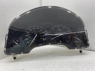 2000-2001 Saturn SL SL1 SC1 SOHC cluster speedometer tach gauges trip meter oem  - Image 1 of 4