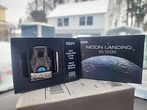 ZIPPO 2019 Collectible Of The Year LIMITED EDITION 50 Year Moon Landing Apollo - Picture 1 of 6