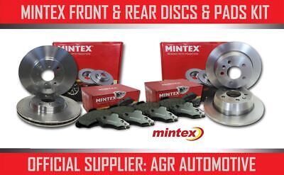 Mintex Front + Rear Discs And Pads For Abarth 500 1.4 Turbo 160 Bhp 2008-11