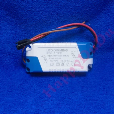 AC Dimming LED Driver +Shell 7~15x1W Power Supply Lamp Light Bulb 7W 9W 12W 15W - Image 1 of 2