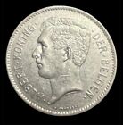 Belgium 1931 5 Francs  Silver Coin