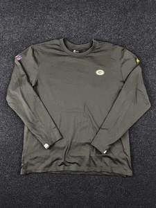 Green Bay Packers Shirt Herren XXL NFL Football Nike Dri Fit Langarm - Bild 1 von 8