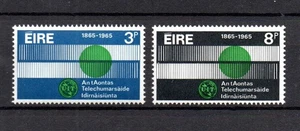Ireland 1965 set ITU/Communication stamps (Michel 170/71) nice MNH - Picture 1 of 1