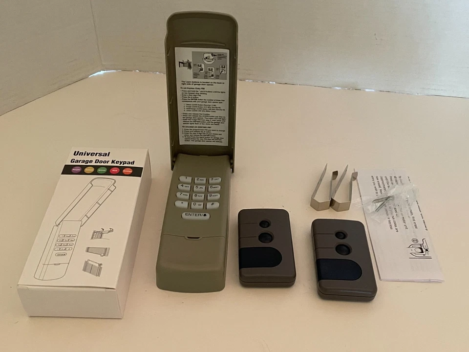 139.53681B for Sears Craftsman Garage Door Opener 2 Remote + Key Pad 390MHZ - Image 1 of 1