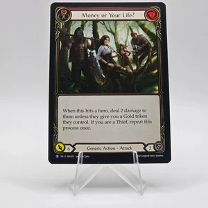 Money or Your Life? (Red) - High Seas SEA203 Rare - NM Flesh and Blood Single - Picture 1 of 3