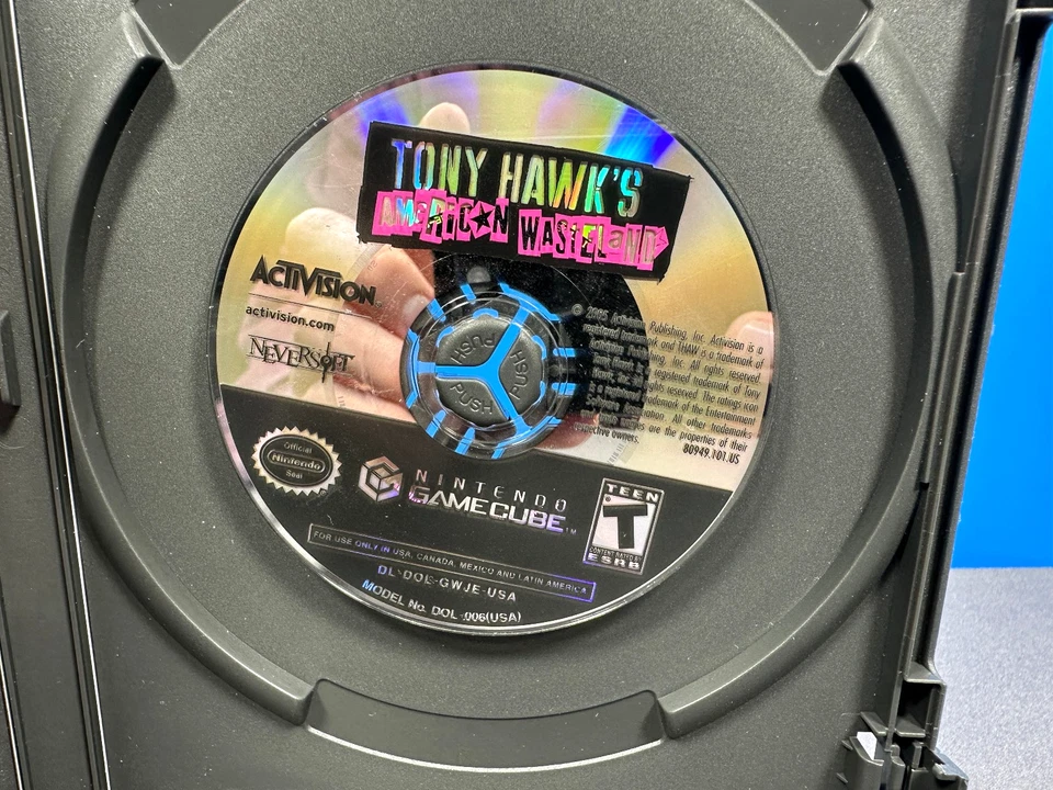 JUEGO DE SKATE NINTENDO GAMECUBE TONY HAWK HAWK'S AMERICAN WASTELAND Foto 1 de 1