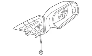 Genuine Mazda Mirror GP9B-69-120B-87 - Picture 1 of 2
