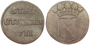 Stadt Utrecht (Niederländische Republik) - Duit 1711 - Bild 1 von 3