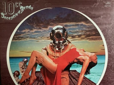 10cc Deceptive Bends M- vinyl LP gatefold w/inner USA Press+bonus CD TESTED - Image 1 of 4