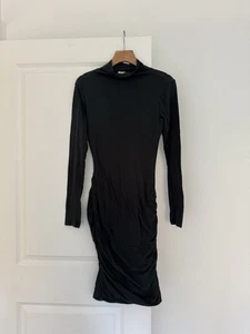 Vestido Anthropologie VELVET Graham & Spencer Cuello Simulado Bodycon Midi Talla MEDIANO - Imagen 1 de 5